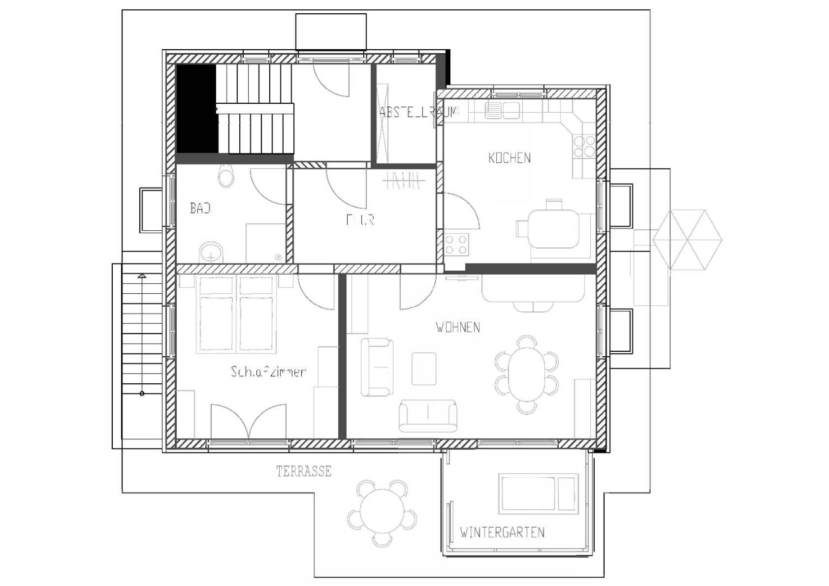 Klettgauperle - Familien- Und Behindertengerechte Ferienwohnung Griessen Экстерьер фото